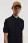 Fred Perry Slim Fit Twin Tipped Polo in Zwart Frans Marineblauw Black Heren - Thumbnail 2
