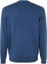 Fred Perry Midnight Blue Crewneck Sweatshirt Blauw Heren - Thumbnail 2