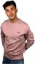 Fred Perry Ronde Hals Heren Sweatshirt M7535 Pink Heren - Thumbnail 2