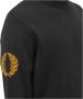 Fred Perry Grafische Print Ronde Crew Gebreid Zwart-S Zwart Heren - Thumbnail 2