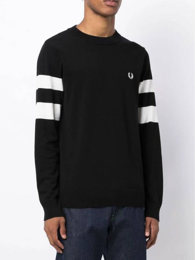 Fred Perry Sweatshirts Zwart Heren