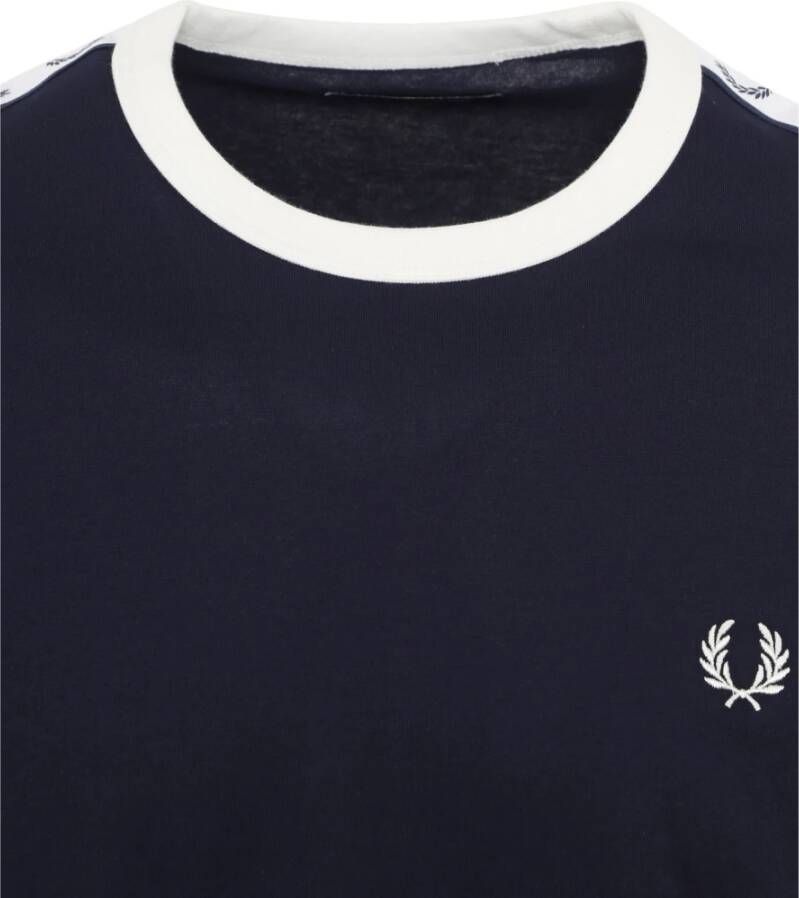 Fred Perry T-Shirts Blauw Heren