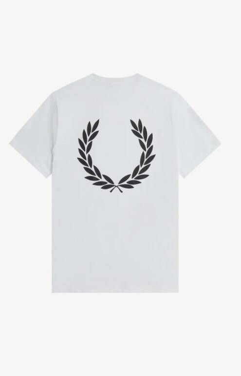 Fred Perry T-Shirt Wit Heren