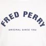 Fred Perry t-shirt White Heren - Thumbnail 2