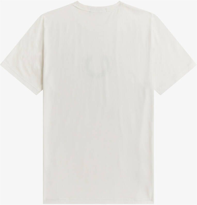 Fred Perry t-shirt Wit Heren