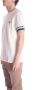 Fred Perry Beige Logo T-shirt voor Heren Beige Heren - Thumbnail 2