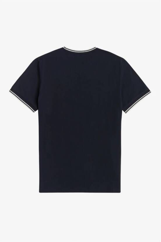 Fred Perry T-shirts and Polos Blue Blauw Heren