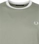 Fred Perry T-shirt met labelstitching model 'RINGER' - Thumbnail 7