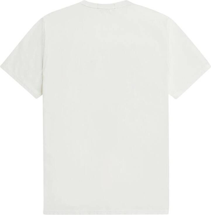 Fred Perry Stijlvolle Heren T-Shirt Wit Heren