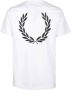 Fred Perry Klassiek Laurel Crown T-Shirt White Heren - Thumbnail 2