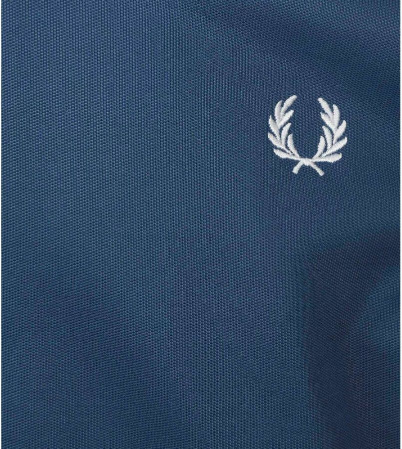 Fred Perry Taped Track Jacket Mid Blauw Heren
