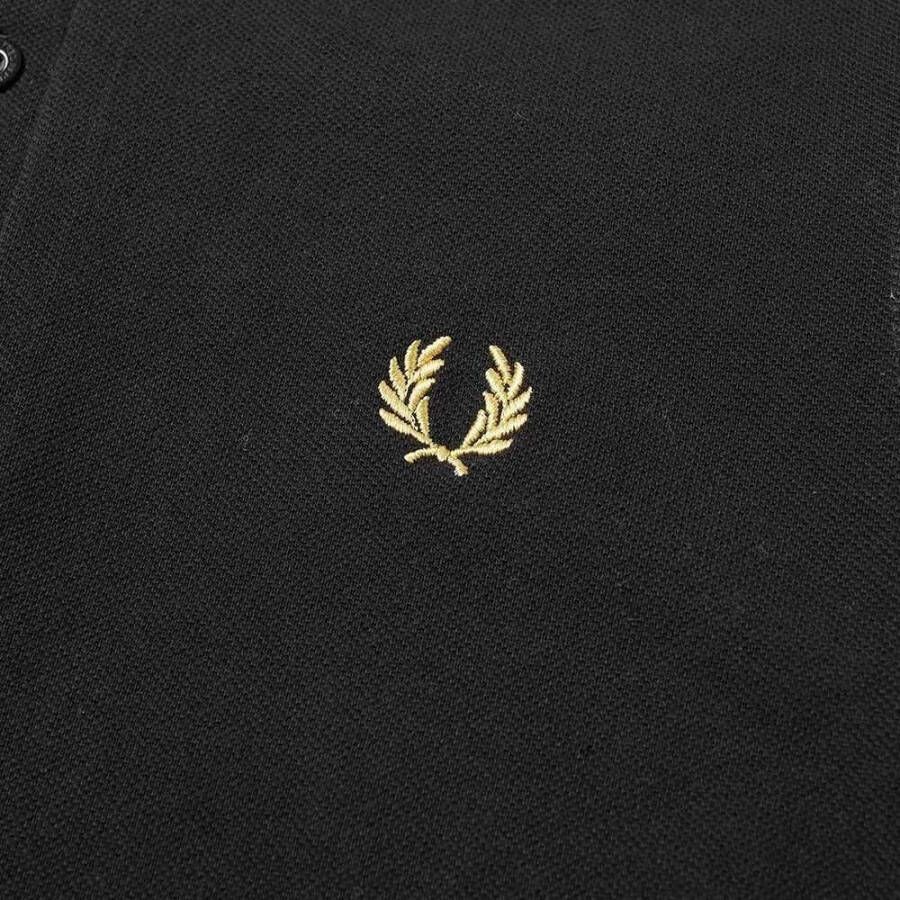 Fred Perry Getipte polo Zwart Heren