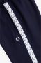 Fred Perry Taped Tricot Sportshorts Blauw Heren - Thumbnail 2