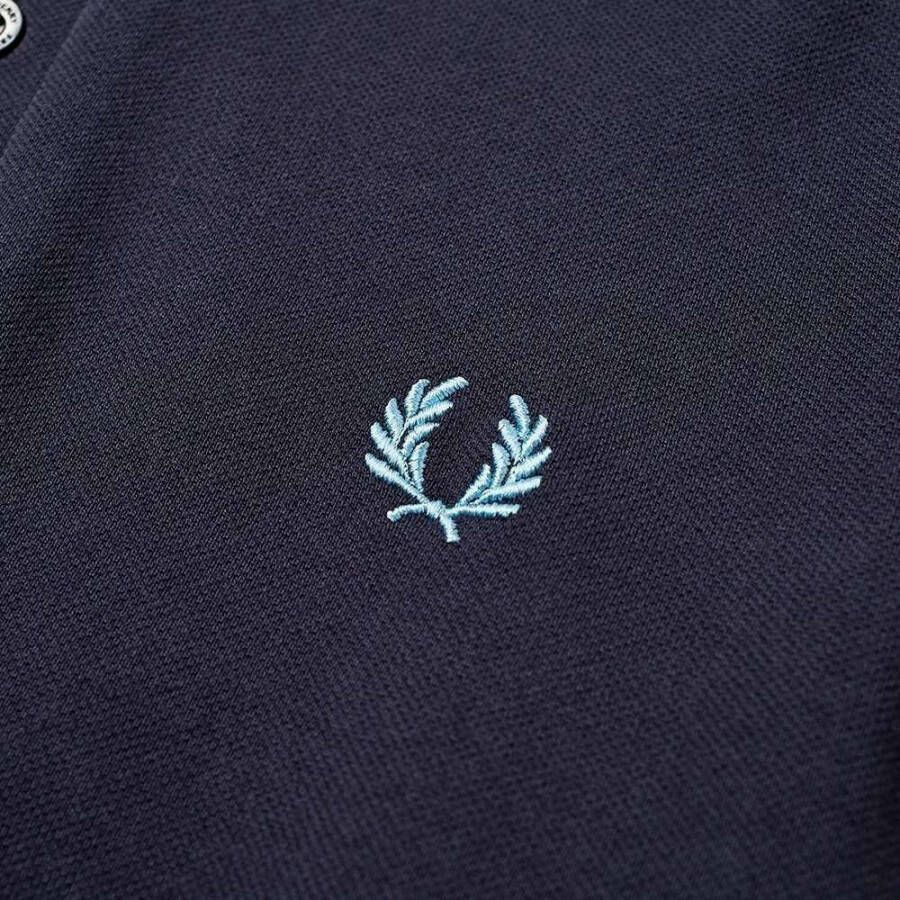 Fred Perry Twin-tipped Polo Shirt Blauw Heren