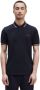 Fred Perry Twin Tipped Short Sleeve Polo Shirt Heren Navy- Heren Navy - Thumbnail 3