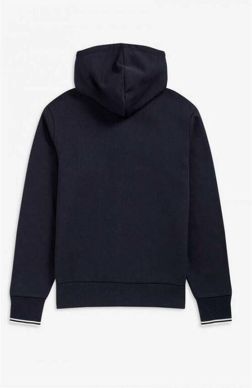 Fred Perry Zip sweatshirt met kap Blauw Heren