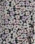 Freebird mini-jurk lange mouw bloemen-pes-01 Zwart Dames - Thumbnail 2