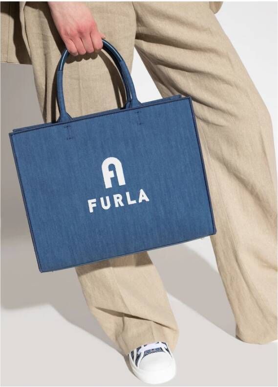 Furla Opportunity Medium shopper Blauw Dames