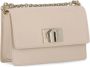 Furla Roze Schoudertas van Pebble Leer Roze Dames - Thumbnail 2