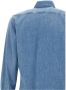 G-Star RAW Unisex 3301 Slim Shirt Midden blauw Heren - Thumbnail 5