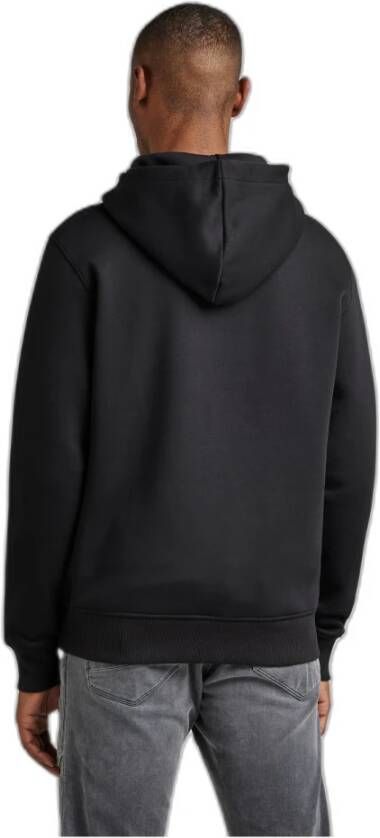 G-Star Hooded sweatshirt Multi layer originals Zwart Heren