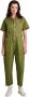 G-Star RAW Relaxed Short Sleeve Jumpsuit Groen Dames - Thumbnail 3