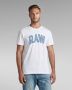 G-Star RAW University Grafisch T-shirt White Heren - Thumbnail 4