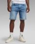 G-Star Raw Korte slim fit jeans met stretch model '3301' - Thumbnail 11
