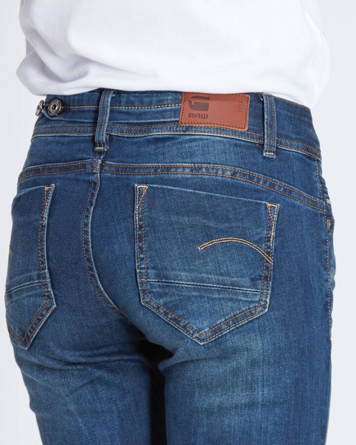 G-Star Rechte jeans Blauw Dames