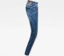 G-Star Raw Super skinny fit jeans met viscose model 'Lynn' - Thumbnail 8