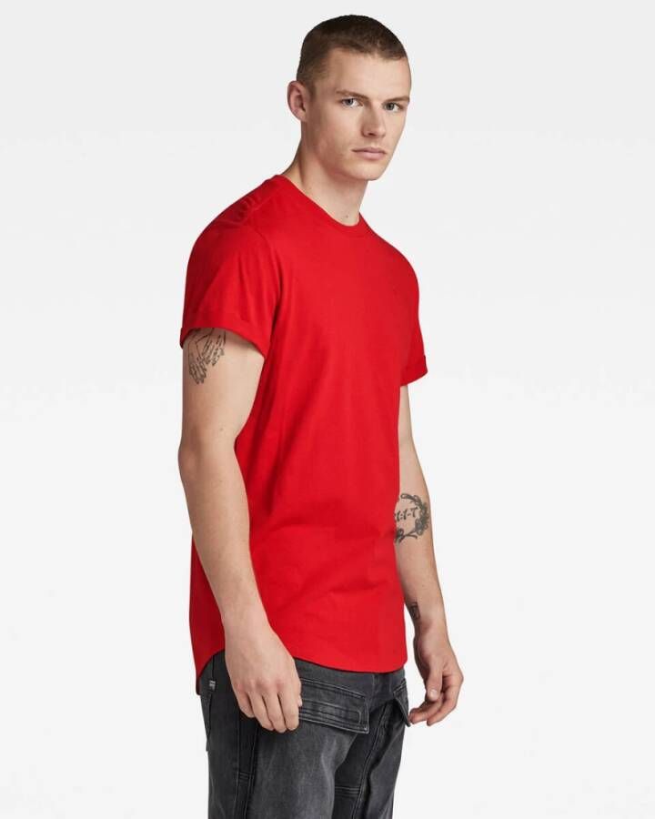 G-Star T-shirt met korte mouw en Lash R Design Rood Heren