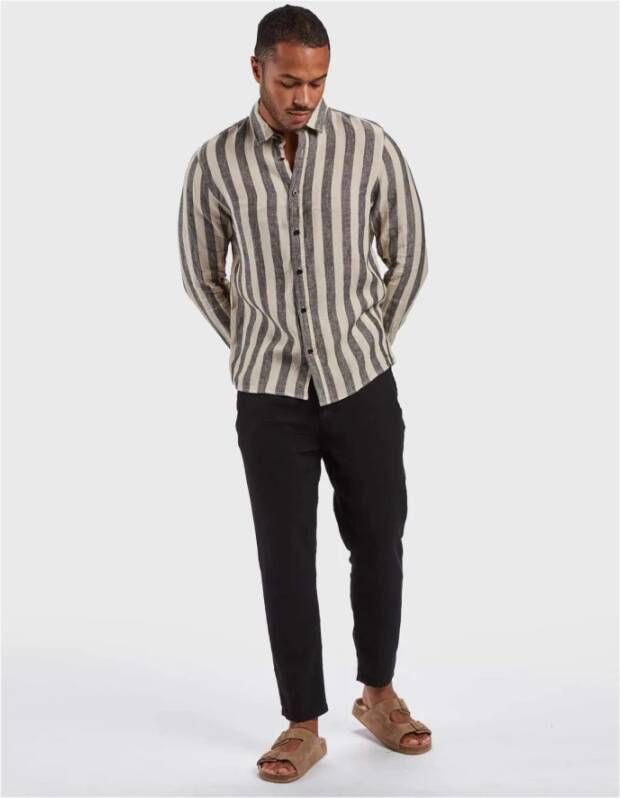 Gabba Casual Shirts Grijs Heren