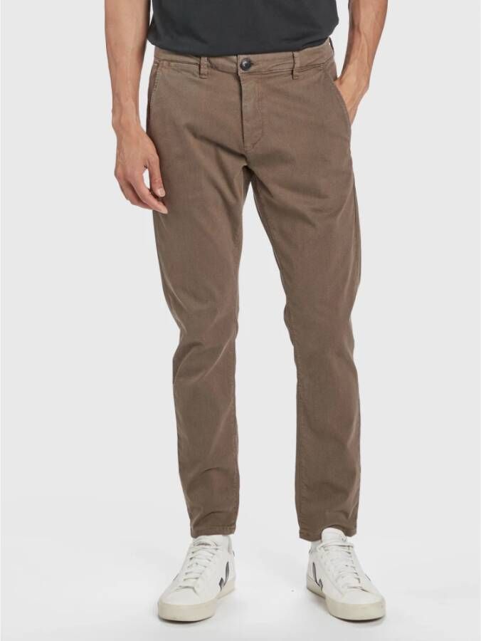 Gabba Paul K3280 Dale Chino Broek Bruin Heren