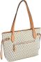 Gabor Shopper Barina van imitatieleer met kenmerkende all-over print en metalen logo - Thumbnail 2