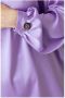 Gaëlle Paris Satijnen blouse met strik Purple Dames - Thumbnail 2