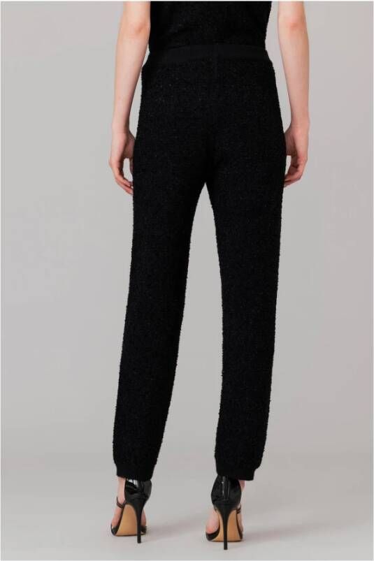 Gaëlle Paris Dames Bouclé Broek met Zakken Zwart Dames