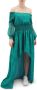 Gaëlle Paris Maxi Dresses Groen Dames - Thumbnail 2