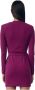 Gaëlle Paris Korte jurk Purple Dames - Thumbnail 2