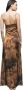 Gaëlle Paris Maxi Dresses Bruin Dames - Thumbnail 4
