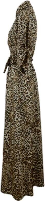 Gaëlle Paris Maxi Dresses Bruin Dames