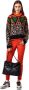 Gaëlle Paris Luipaardprint Lange Mouw Jurk Multicolor Dames - Thumbnail 2