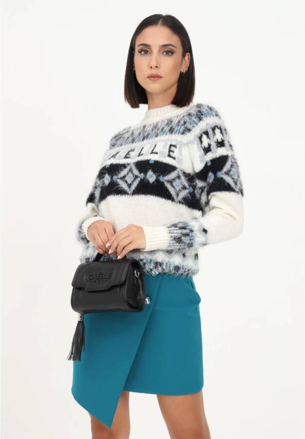 Gaëlle Paris Round-neck Knitwear Beige Dames