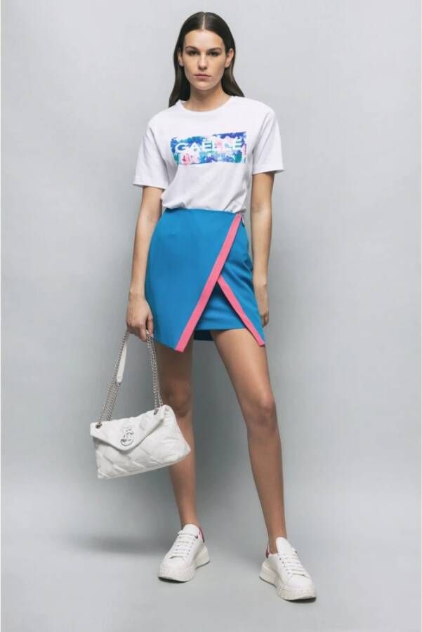Gaëlle Paris Short Skirts Blauw Dames