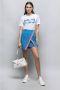 Gaëlle Paris Short Skirts Blauw Dames - Thumbnail 2