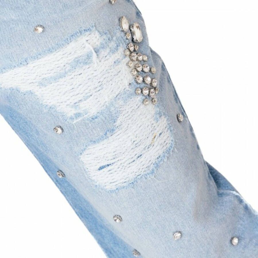 Gaëlle Paris Rechte jeans Blauw Dames