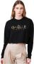 Gaëlle Paris Sweatshirt met ronde hals Black Dames - Thumbnail 2