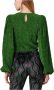 Gaëlle Paris Round-neck Knitwear Groen Dames - Thumbnail 3