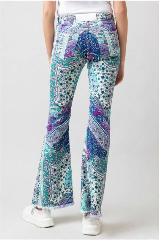 Gaëlle Paris Broek Blauw Dames