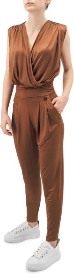 Gaëlle Paris Trousers Bruin Dames