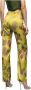 Gaëlle Paris Bloemen Palazzo Viscose Broek Multicolor Dames - Thumbnail 7